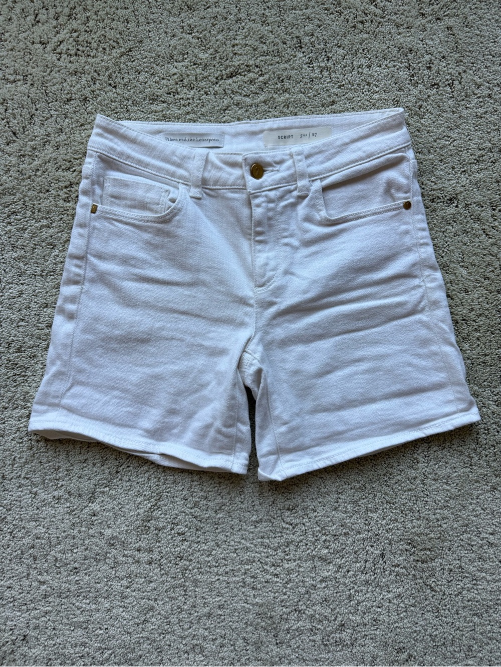 Pilcro Anthropologie Stretch Denim Shorts 26  27 EUC